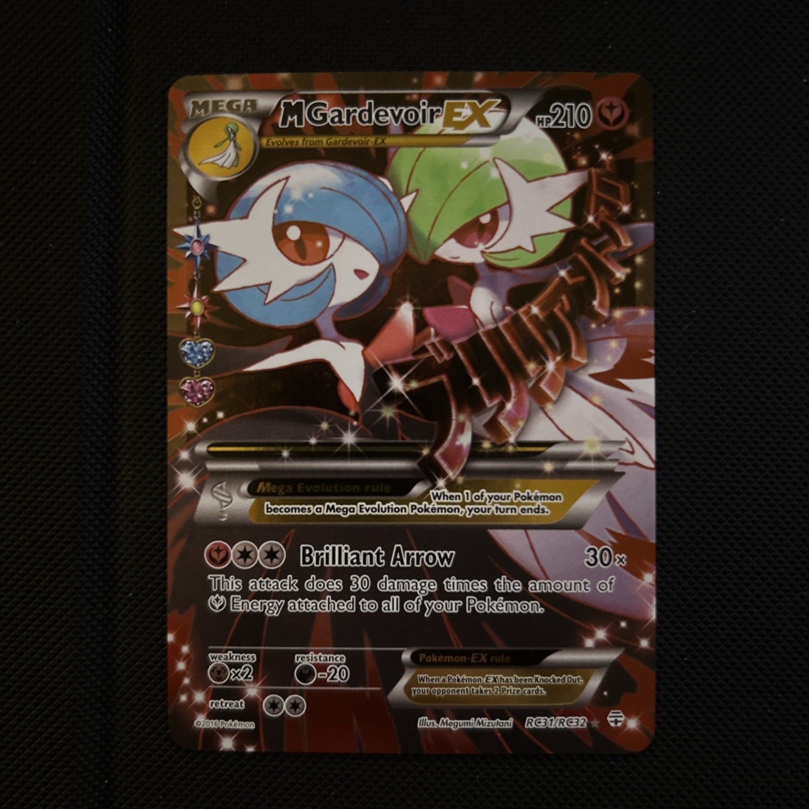 Pokémon TCG Mega M Gardevoir EX Full Art Generations RC31/RC32 NM Pokémon TCG Mega M Gardevoir EX Full Art Generations RC31/RC32 NM
