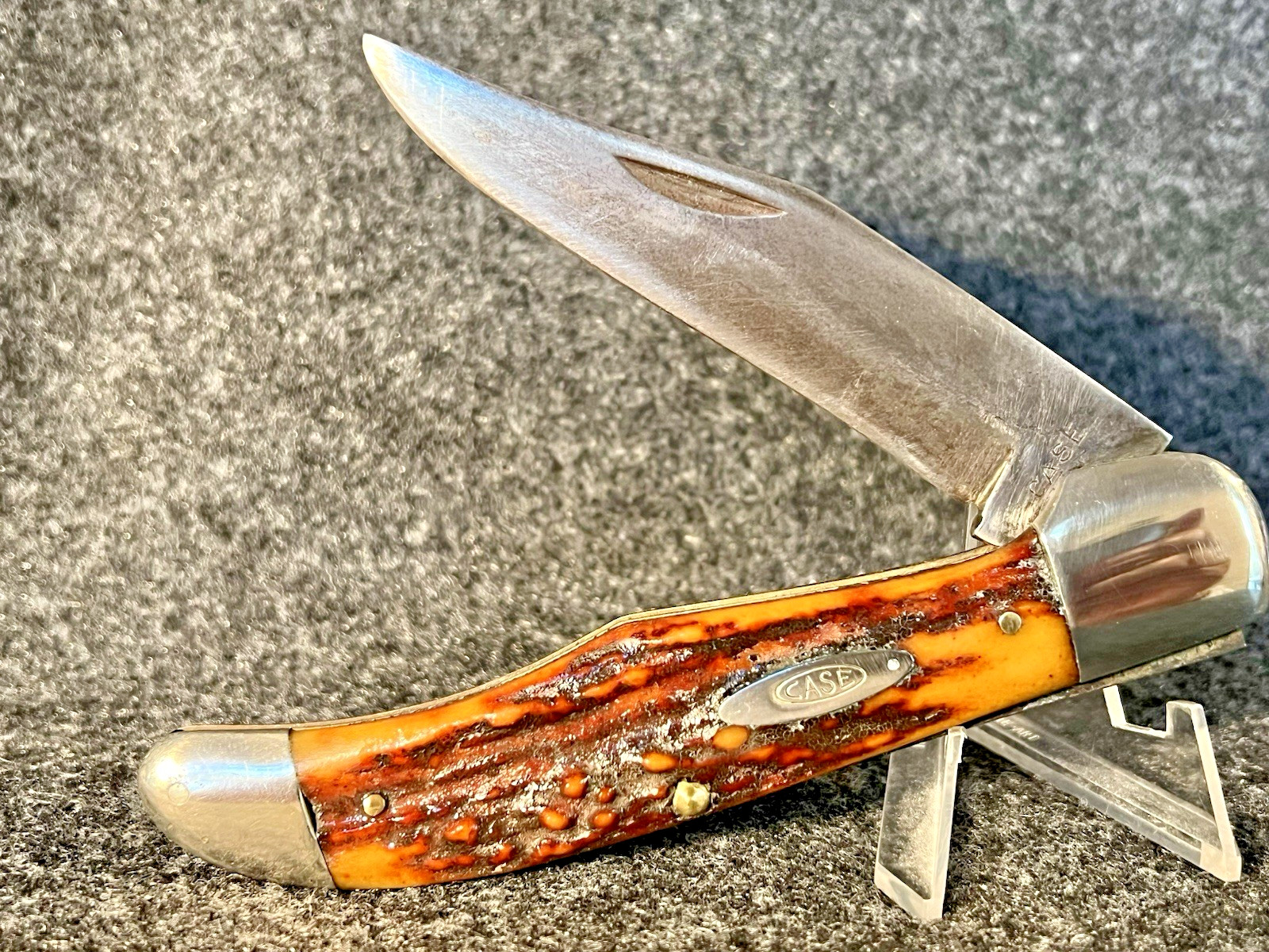 MOST BEAUTIFUL STAG * CASE XX 5165 FOLDING HUNTER 1940-64  Folding Knife - Used