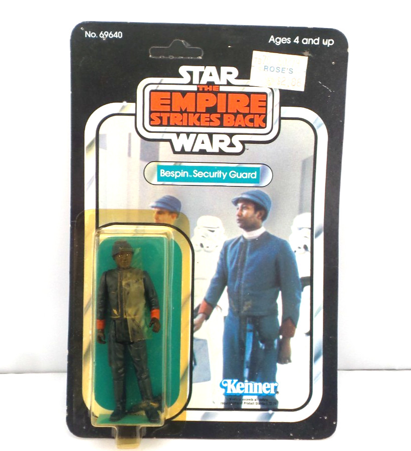 Vintage Star Wars BESPIN SECURITY GUARD Empire Strikes Back 1982-Unpunched Vintage Star Wars BESPIN SECURITY GUARD Empire Strikes Back 1982-Unpunched