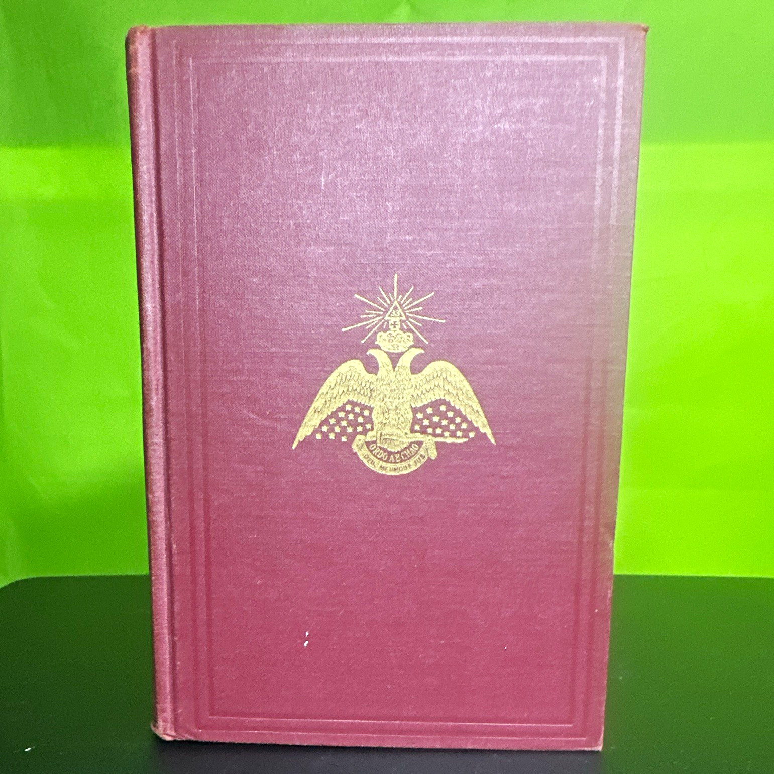 Morals and Dogma Ancient & Accepted Scottish Rite Albert Pike Signed 1954