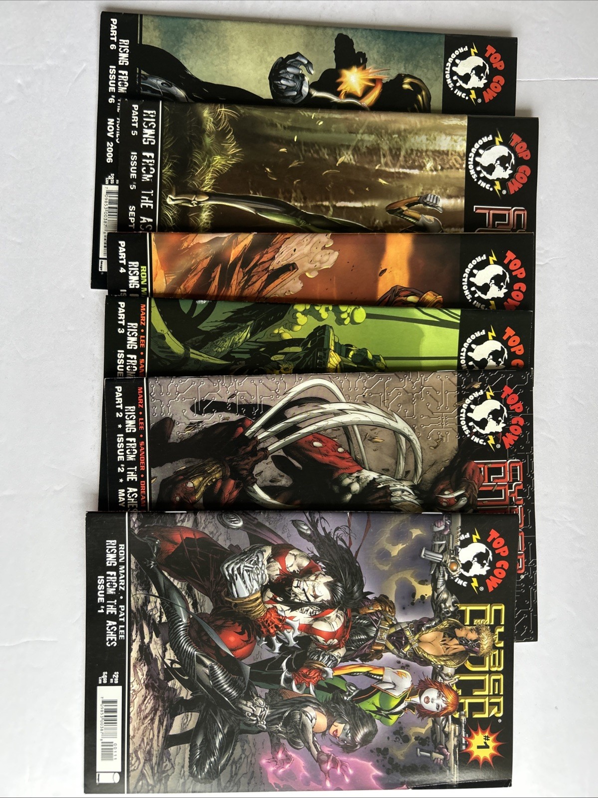Cyber Force 1-6 Rising From Ashes Complete Mini Series 