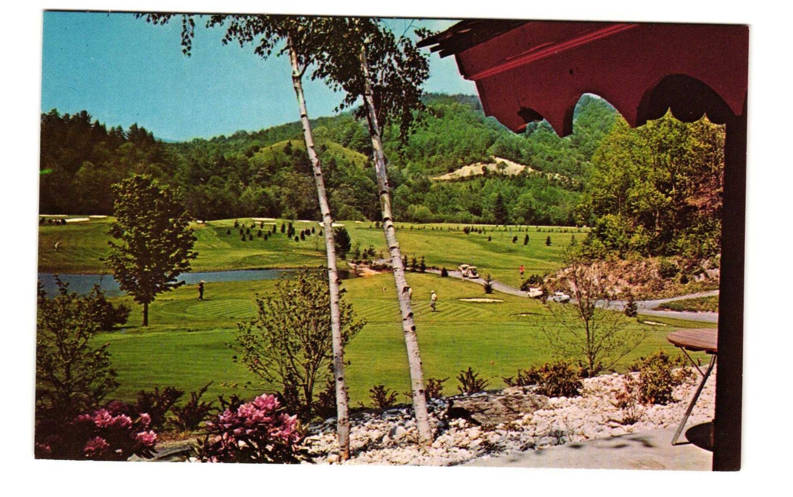 Hound Ears Lodge and Club Blowing Rock NC Vintage postcard Unposted Hound Ears Lodge and Club Blowing Rock NC Vintage postcard Unposted