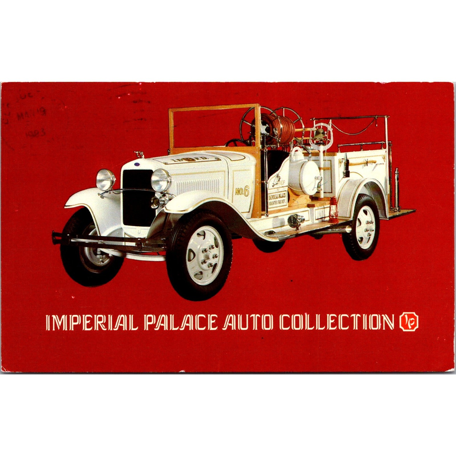 Imperial Palace Auto Coll 1929 Ford Model A Las Vegas NV Vintage Postcard SPJ23