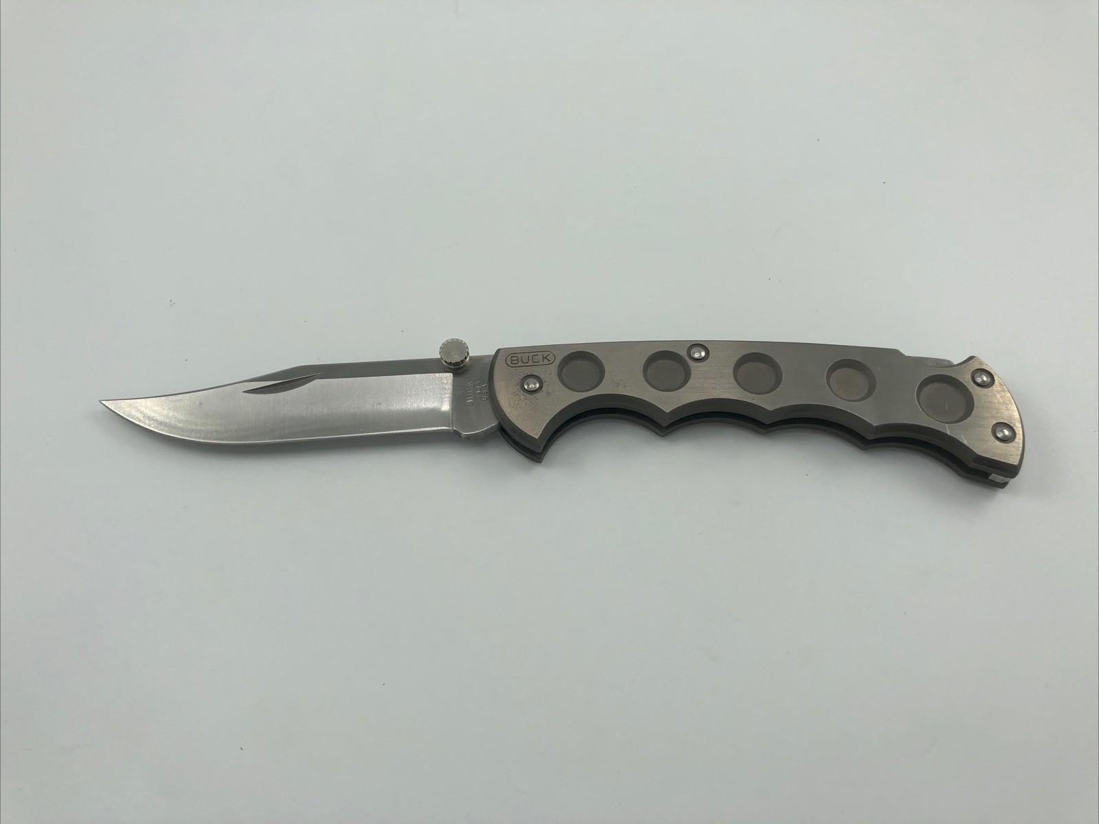 Buck - 560+ - Titanium Lockback - Vintage 1990s - BS4 Buck - 560+ - Titanium Lockback - Vintage 1990s - BS4