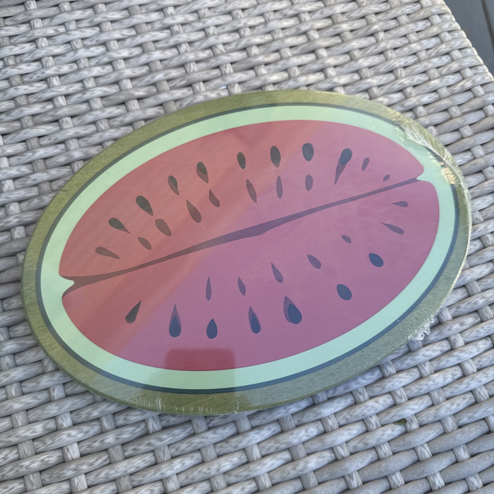 NEW LID ONLY ~ Longaberger 2002 Watermelon Collector\'s Club Basket 10.5\ NEW LID ONLY ~ Longaberger 2002 Watermelon Collector\'s Club Basket 10.5\