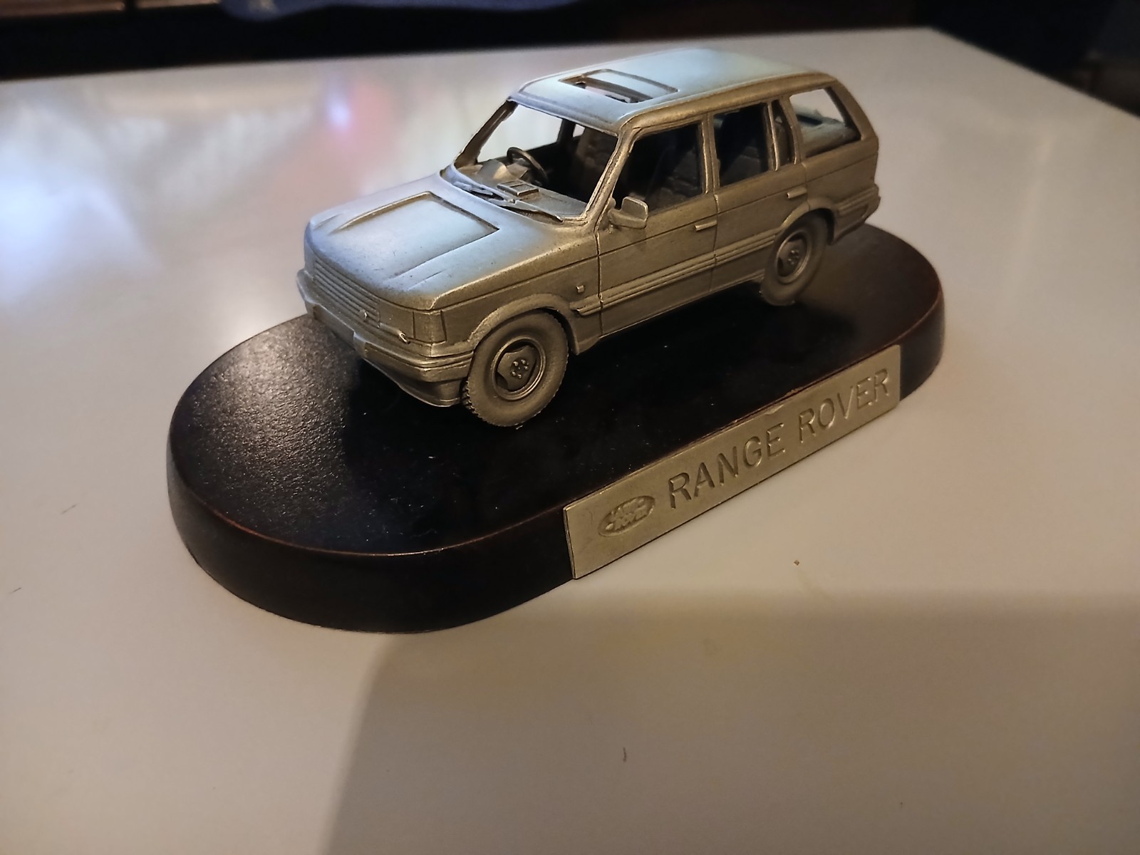 Rare 1998 Land Rover P38 Range Rover Pewter Model 1:43 Merchandise Code: LR0127