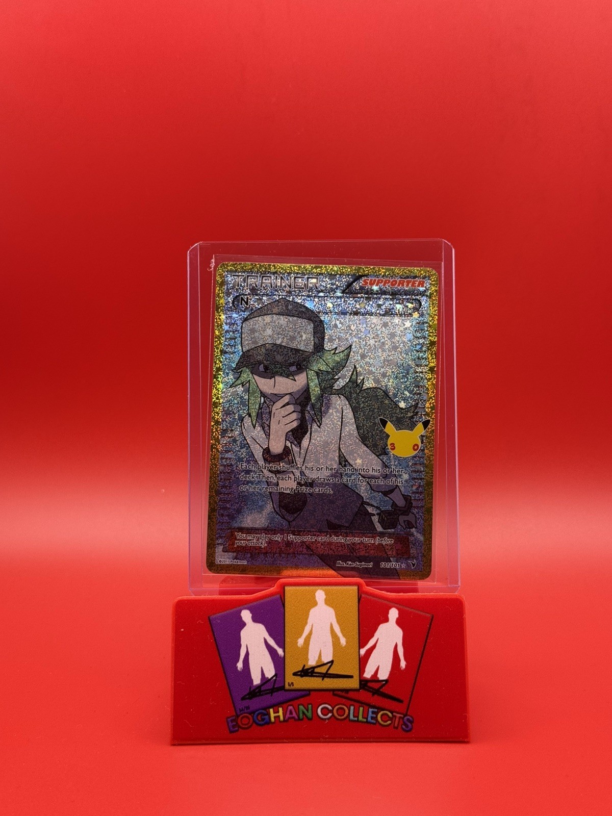 N 101/101 - Pokemon TCG 30th Anniversary Classic Collection - Ultra Rare Trainer N 101/101 - Pokemon TCG 30th Anniversary Classic Collection - Ultra Rare Trainer