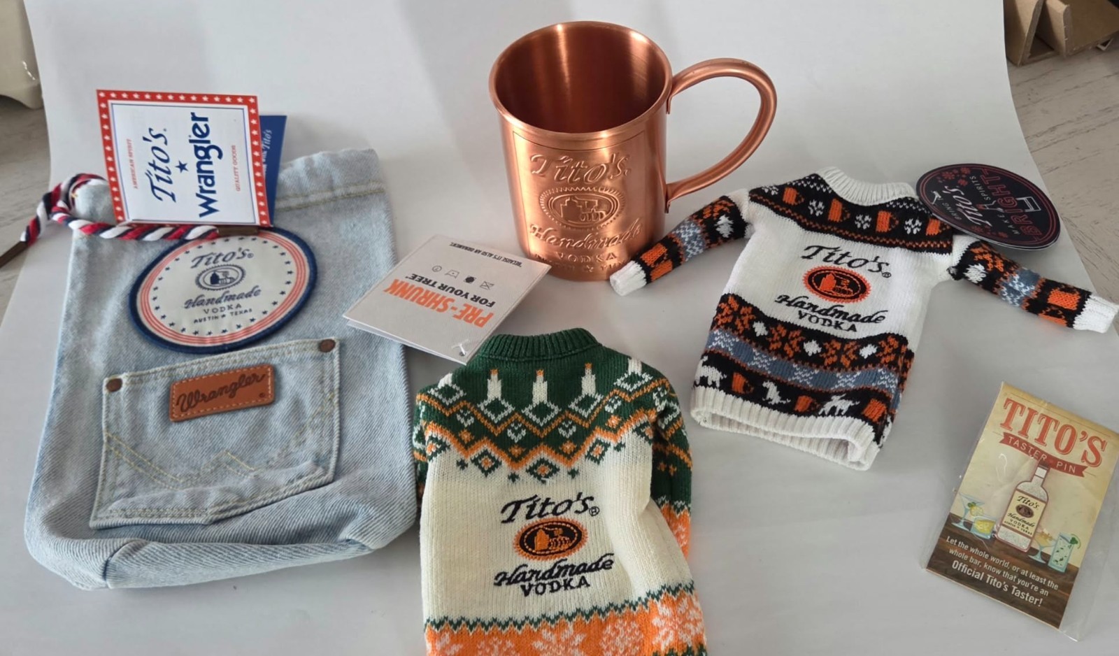 🔥 RARE Tito’s Handmade Vodka Collectible Merch Lot – Limited Edition Items 🔥