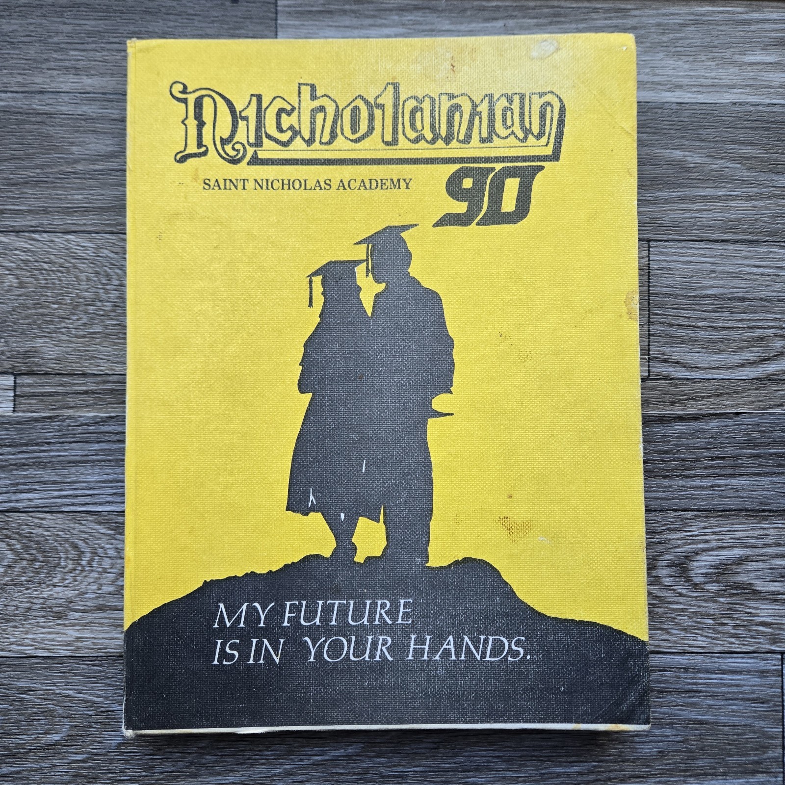 1990 SAINT NICHOLAS ACADEMY YEARBOOK NICHOLAMAN PHILIPPINES RARE VTG