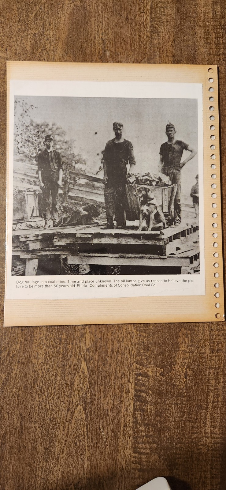Three Vintage Black And White Copies Of Photographs Depicting Coal Haulage Three Vintage Black And White Copies Of Photographs Depicting Coal Haulage