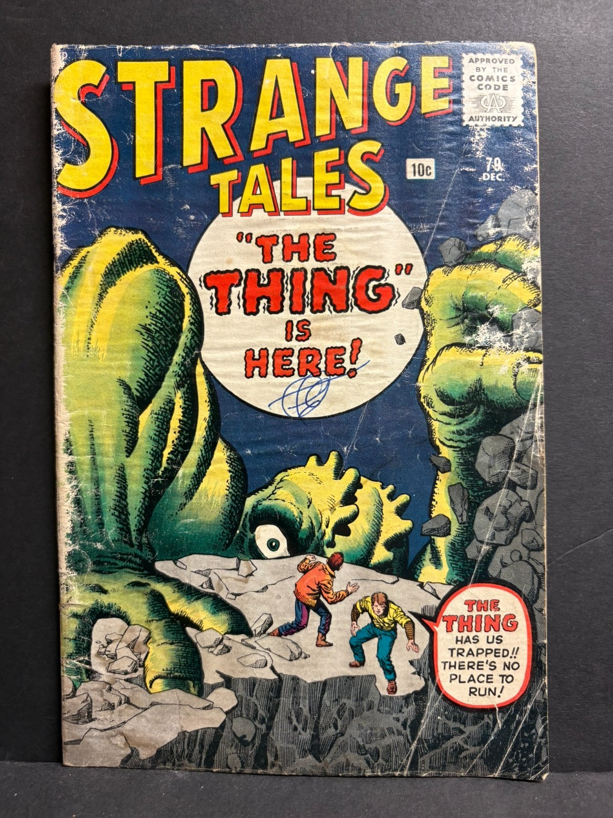 Strange Tales #79  G  1960   Kirby/Ditko Art  Low Grade Marvel  Comics
