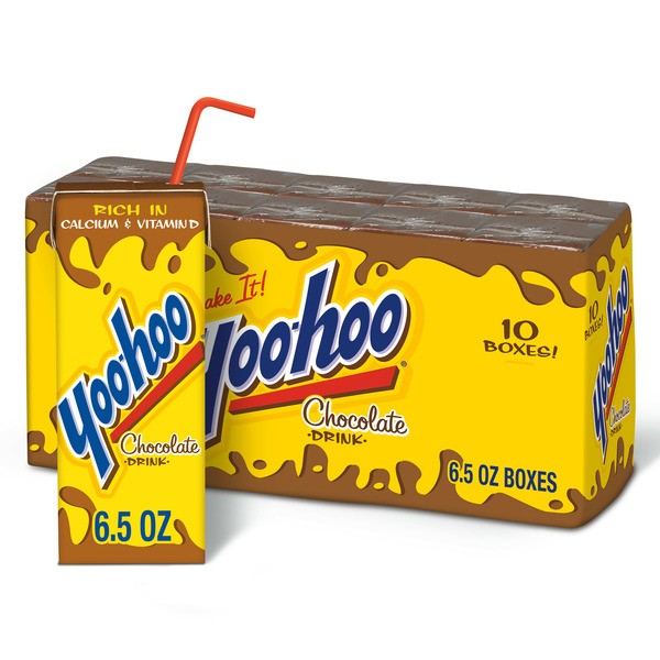 Yoo-Hoo Chocolate Drink 10-Count 6.5 fl oz Box (Pack of 3) SAMEDAYSHIP