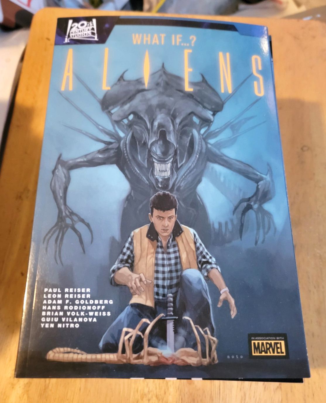 ALIENS WHAT IF...? BY PAUL REISER MARVEL TPB