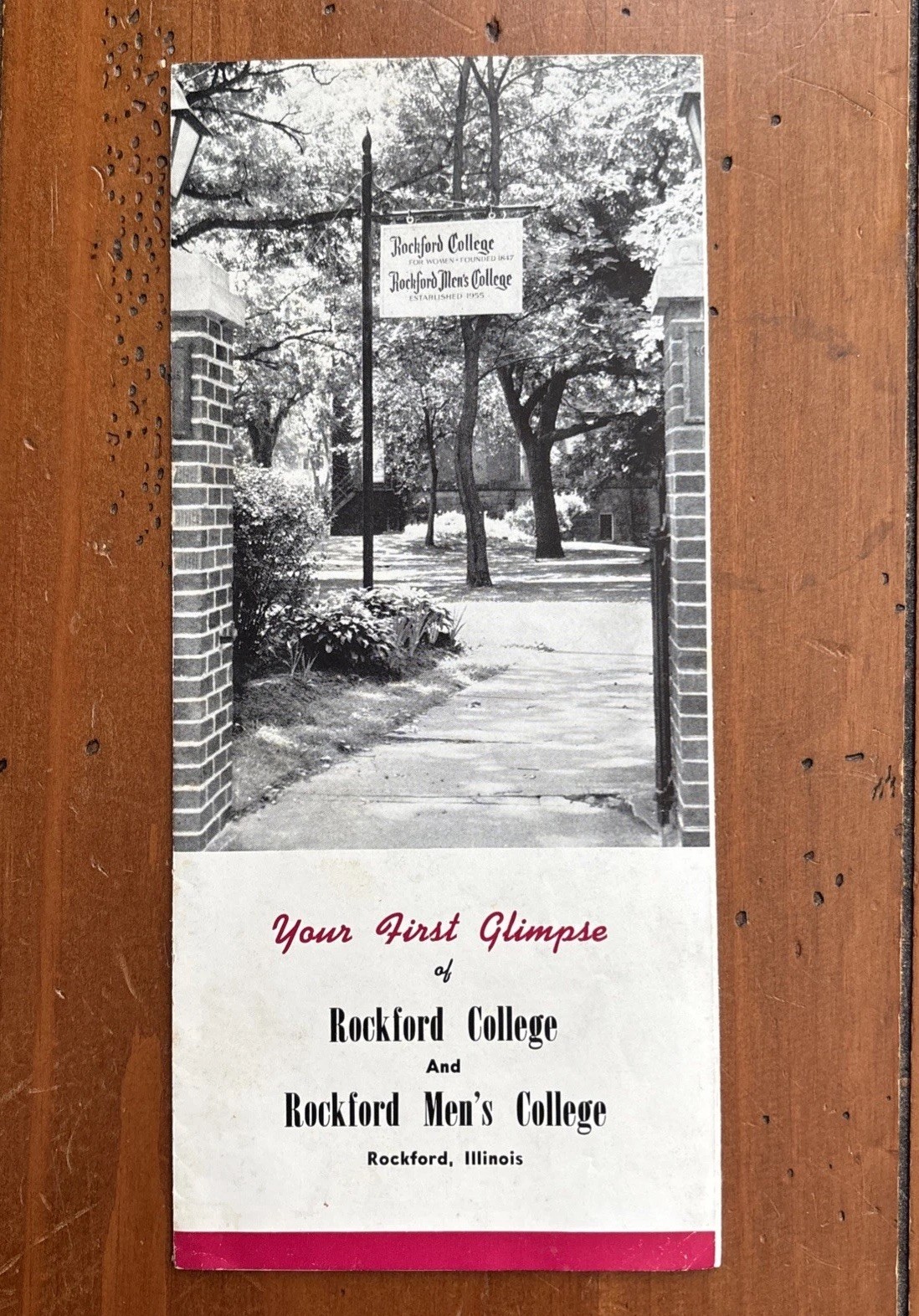 Rockford College Memorabilia 1960s | Rockford, Illinois | Bulletin and Brochure