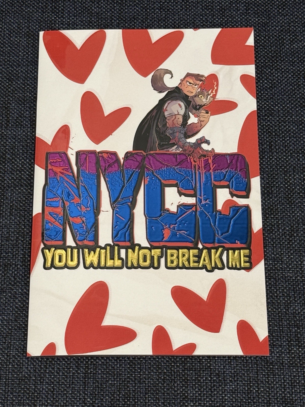Dungeon Crawler Carl #0 NYCC 2026 Foil Embossed Boxer Variant Dungeon Crawler Carl #0 NYCC 2026 Foil Embossed Boxer Variant