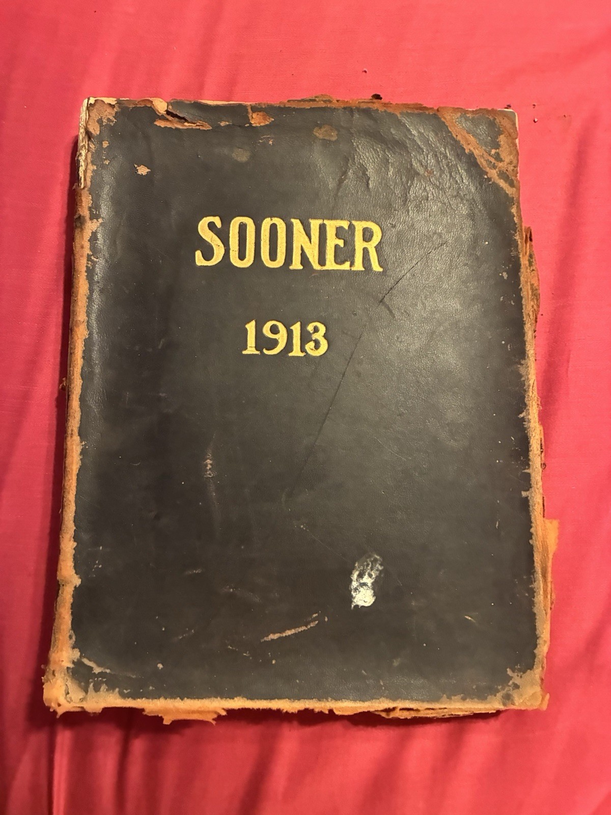 Antique 1913 Yearbook University Of Oklahoma Sooners OU Football Bennie Owen Antique 1913 Yearbook University Of Oklahoma Sooners OU Football Bennie Owen