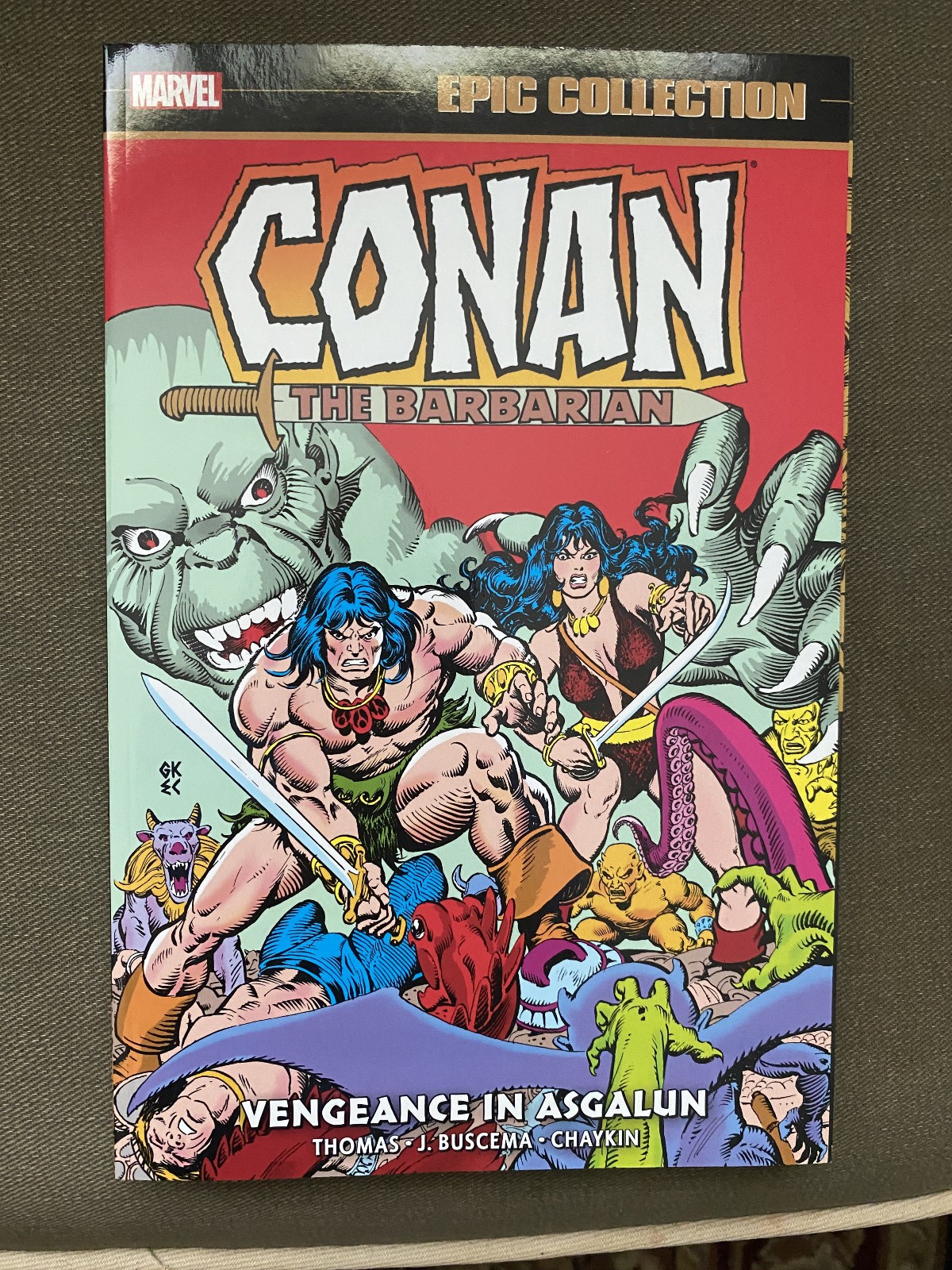 Conan the Barbarian Epic Collection Vol 6 Marvel 1st Print OOP Conan the Barbarian Epic Collection Vol 6 Marvel 1st Print OOP