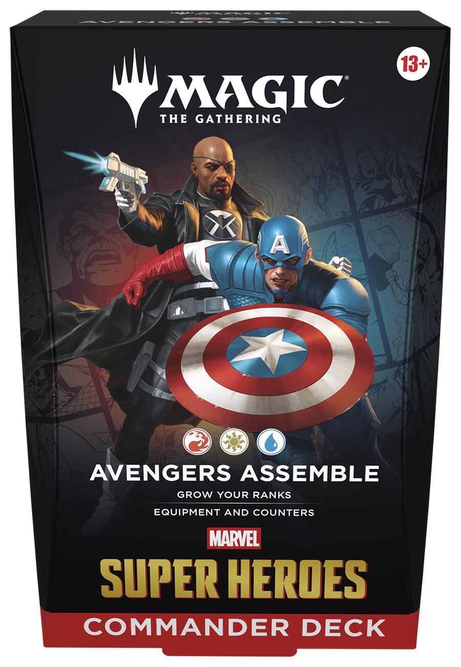 Magic - Commander: M... - Marvel Super Heroes Commander Deck - Avengers Assemble