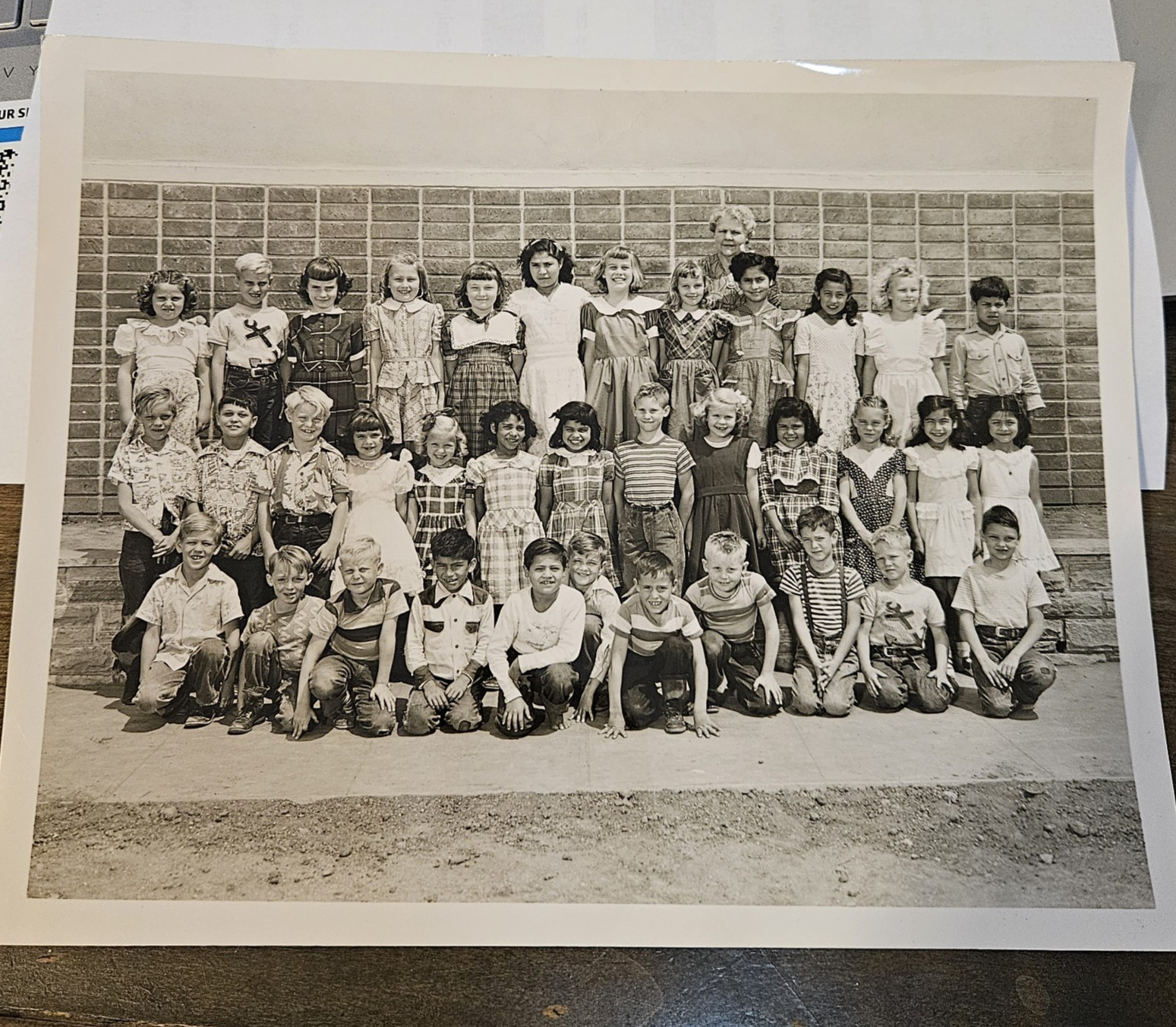 VINTAGE 1954 DYER STREET ELEM. SCHOOL, SAN FERNANDO CA 3RD GRADE CLASS PHOTO VINTAGE 1954 DYER STREET ELEM. SCHOOL, SAN FERNANDO CA 3RD GRADE CLASS PHOTO