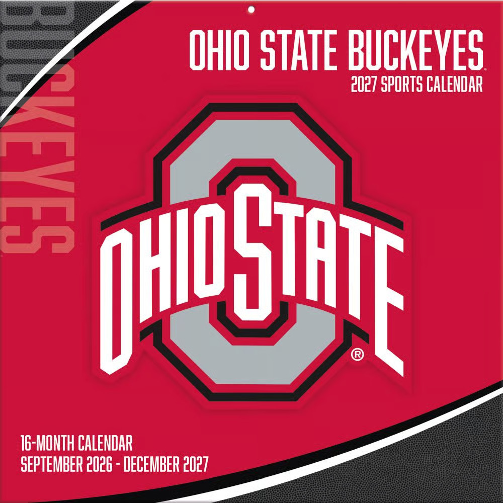 Turner Licensing, Ohio State Buckeyes 2027 Wall Calendar Turner Licensing, Ohio State Buckeyes 2027 Wall Calendar
