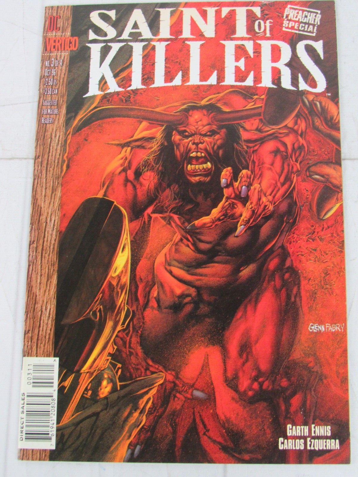 Preacher Special: Saint of Killers #3 Oct. 1996 DC/Vertigo Comics