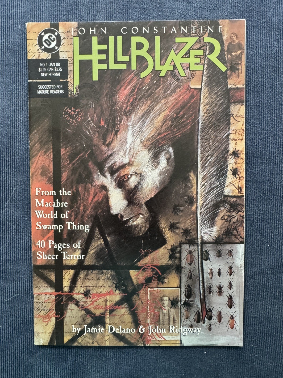 Hellblazer #1 NM 1st Solo John Constantine Series 1988 DC 1st App Papa Midnite