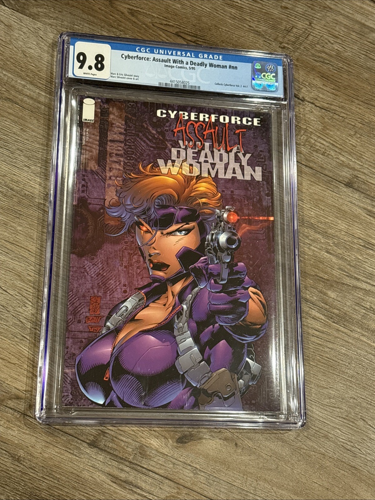 Cyberforce Assault with a Deadly Woman CGC 9.8 Image Comics 1995 NM  TPB