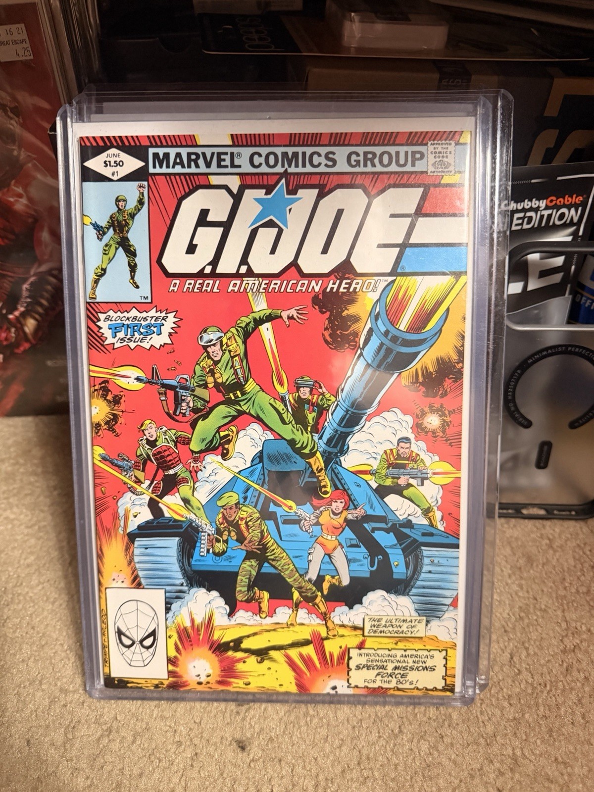 comic book g.i. joe 1982 VF/NM-