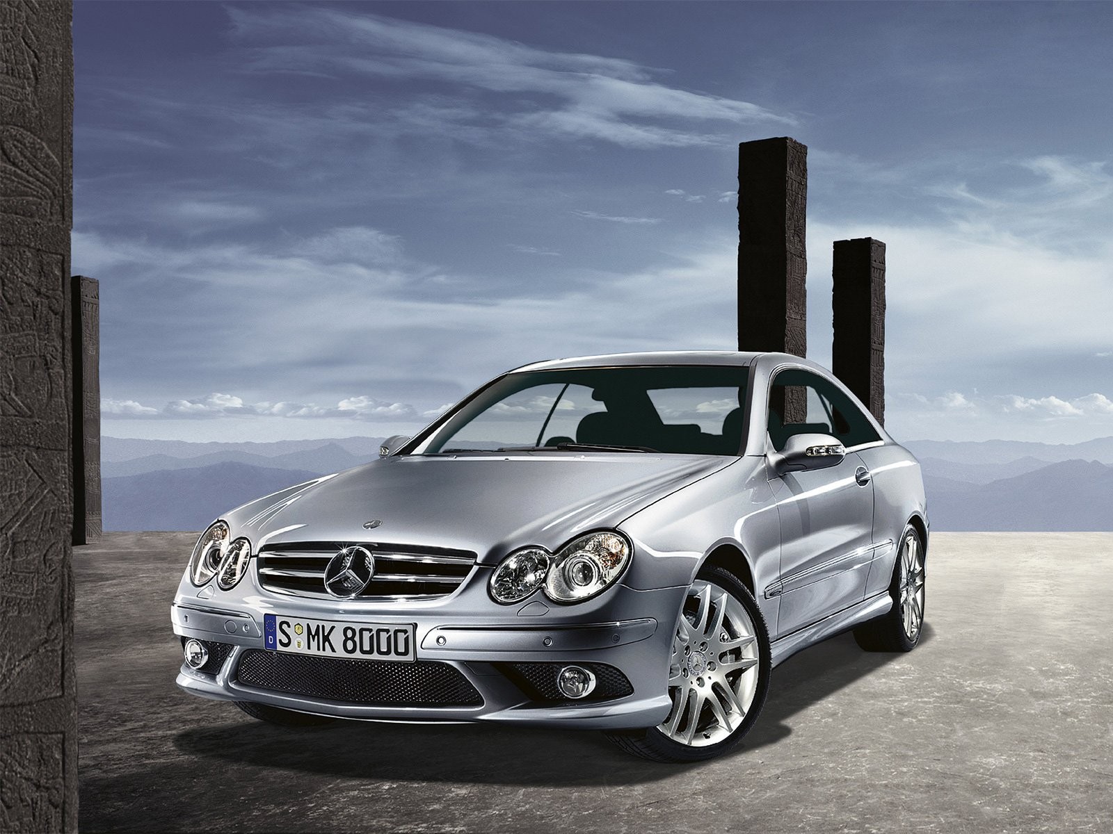 Cars mercedes benz clk klasse sport edition Art Print Poster 11x17