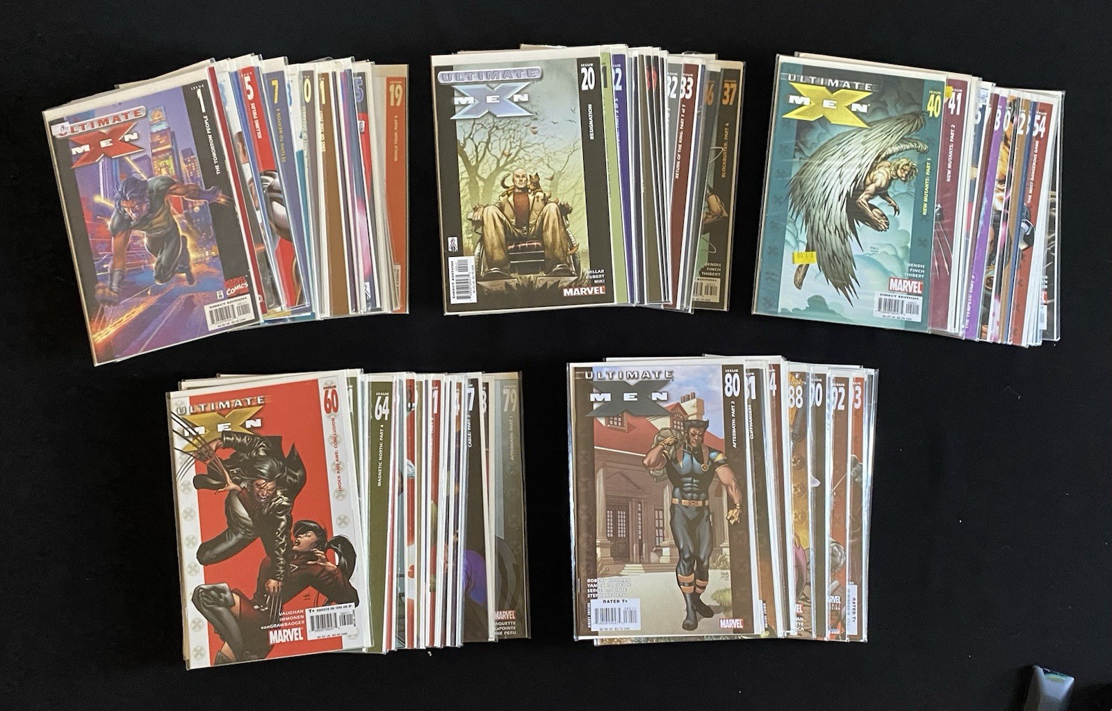 ULTIMATE X-MEN #1-100 NM Full Run 1st Prints 2001 Some Signed By Vaughan Set Lot ULTIMATE X-MEN #1-100 NM Full Run 1st Prints 2001 Some Signed By Vaughan Set Lot