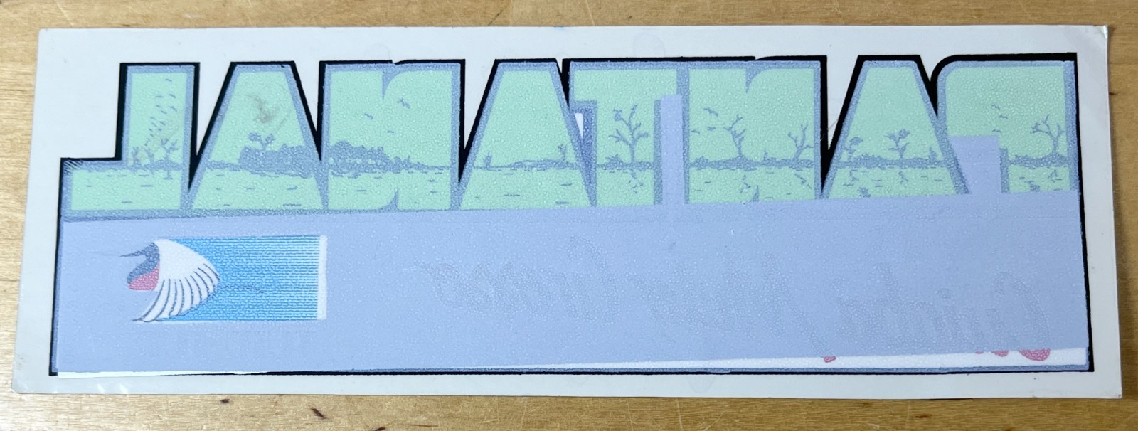 Vintage Pantanal Cuiaba Mato Grosso Brazil Sticker Tropical Wetlands Vintage Pantanal Cuiaba Mato Grosso Brazil Sticker Tropical Wetlands