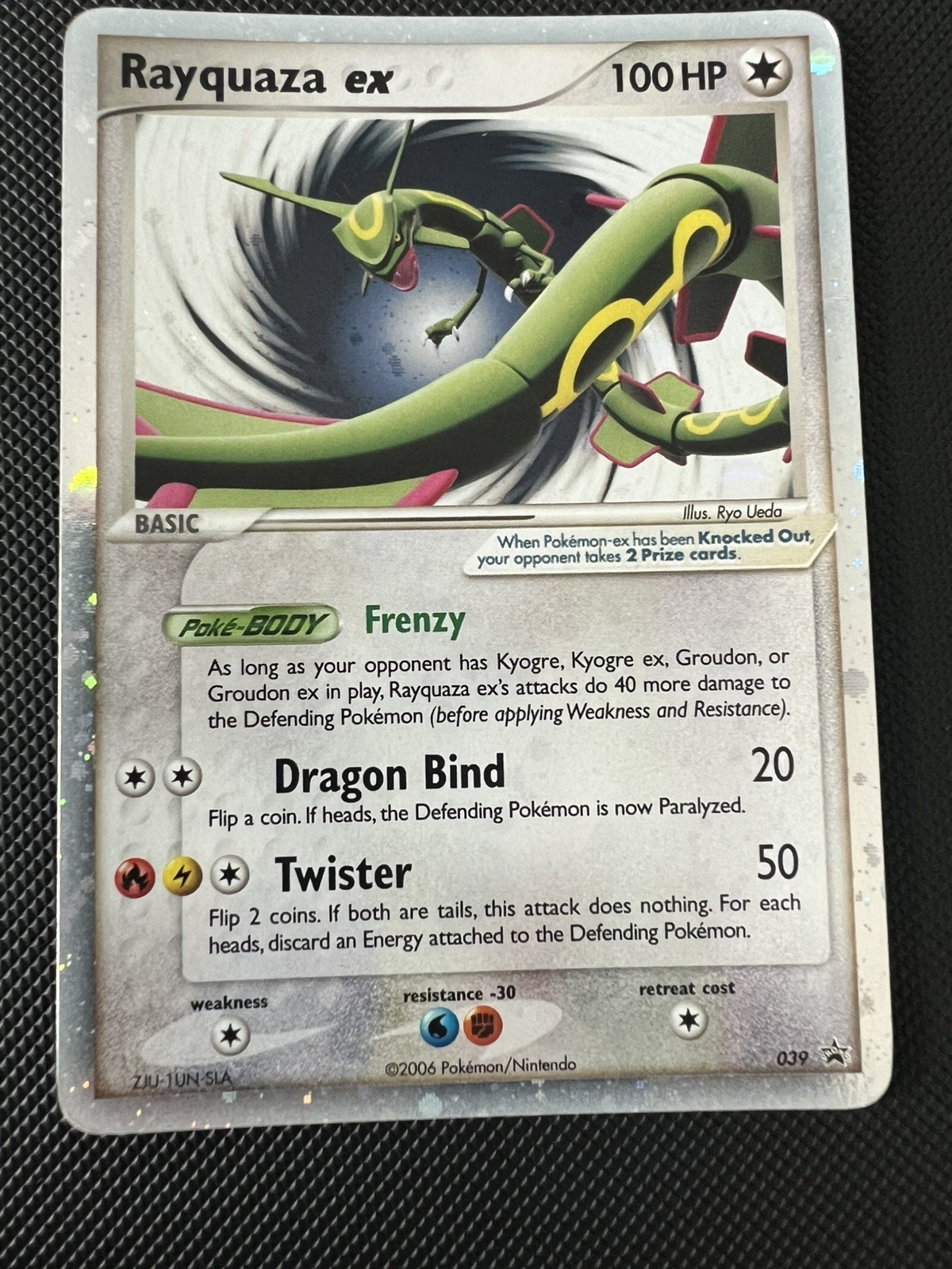 Rayquaza ex 039 Black Star Promo Pokemon TCG Holo Rayquaza ex 039 Black Star Promo Pokemon TCG Holo