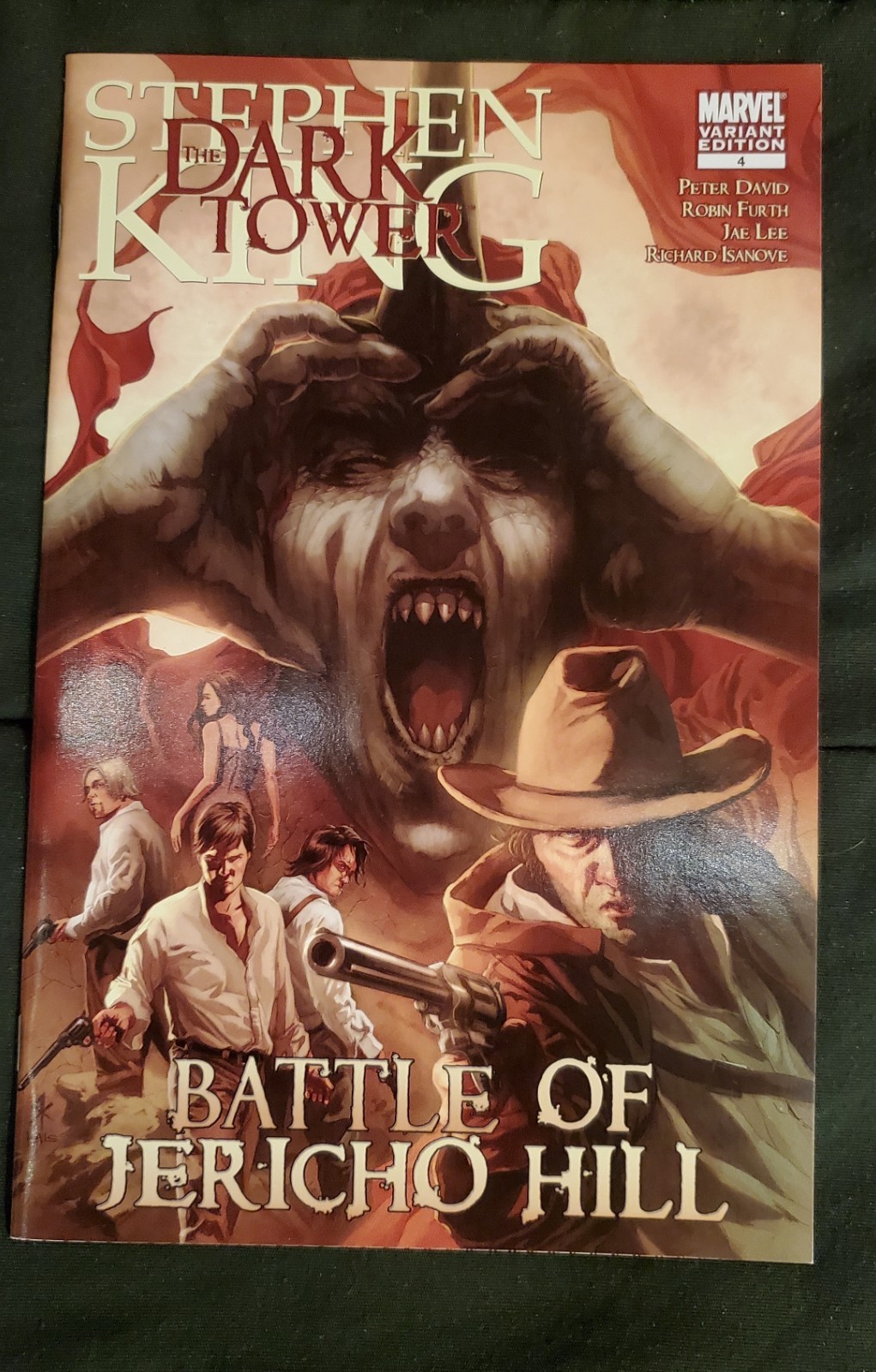 Marvel Stephen King's Dark Tower: Battle of Jericho Hill #4 Kurth variant cover