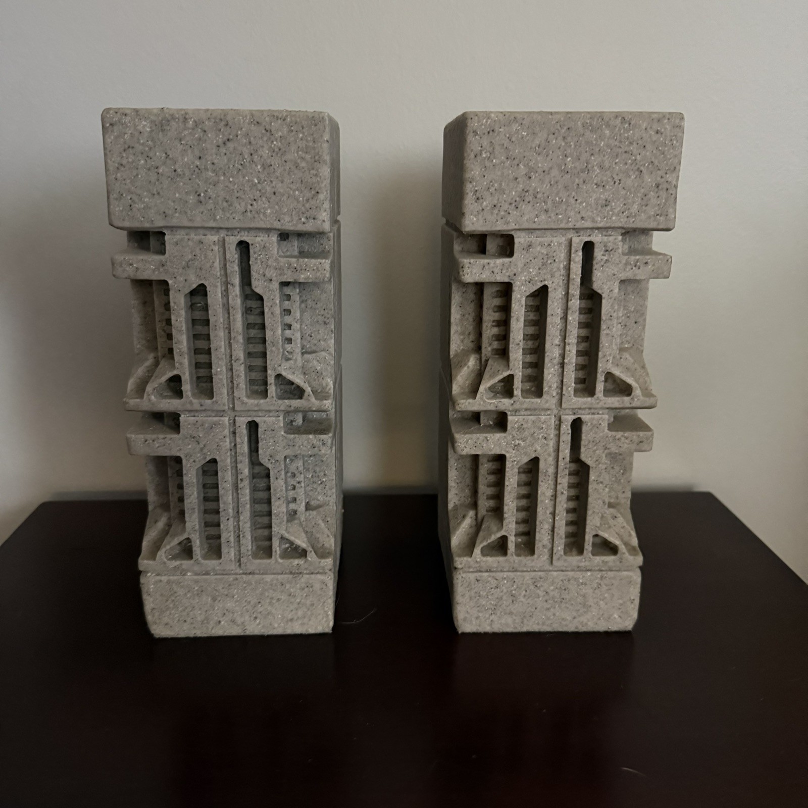Vintage Frank Lloyd Wright Bookends 