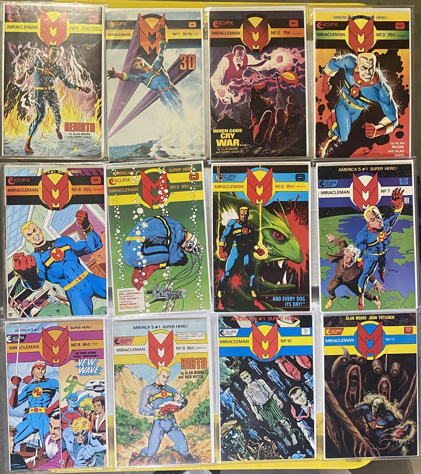 MIRACLEMAN 1-24 Family 1 & 2 + Apocrypha 1-3 + 3D + Total Eclipse 4 Full Run Lot MIRACLEMAN 1-24 Family 1 & 2 + Apocrypha 1-3 + 3D + Total Eclipse 4 Full Run Lot