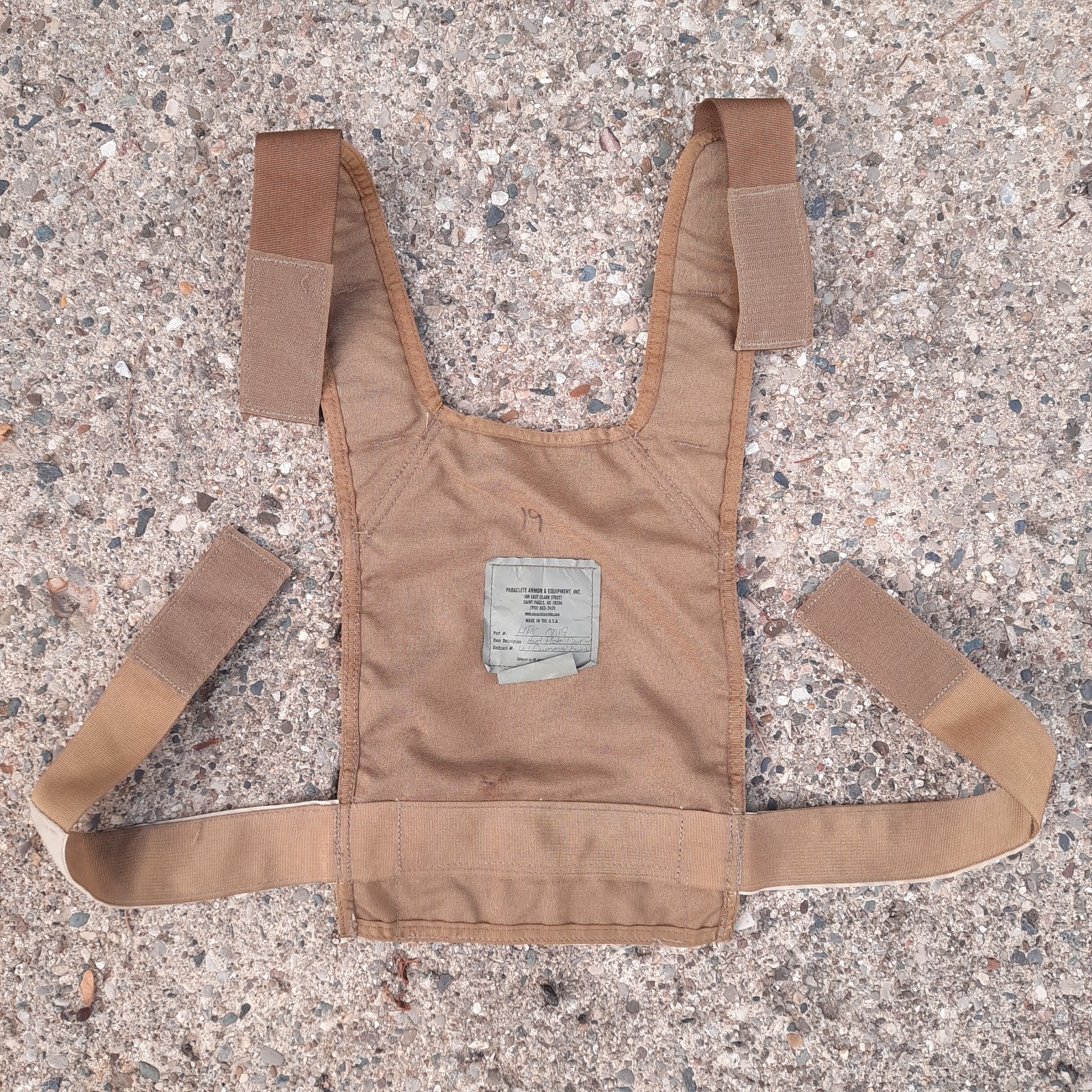 Paraclete HPC - Back Portion Only - Size Medium - Cut/For Parts Only - READ