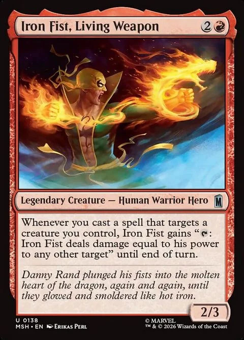 MTG - Iron Fist, Living Weapon (138) MTG - Iron Fist, Living Weapon (138)