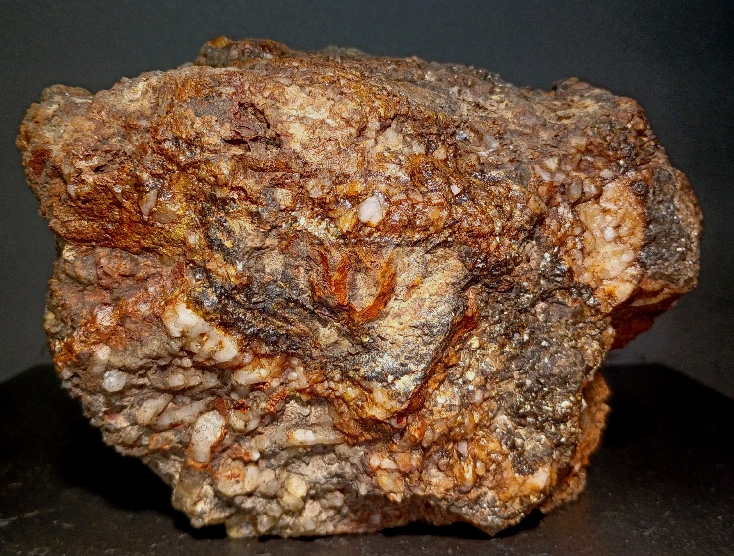 8.4lb MASSIVE Wolframite Topaz Greisen • Koch Shaft MO • Cox Collection 8.4lb MASSIVE Wolframite Topaz Greisen • Koch Shaft MO • Cox Collection