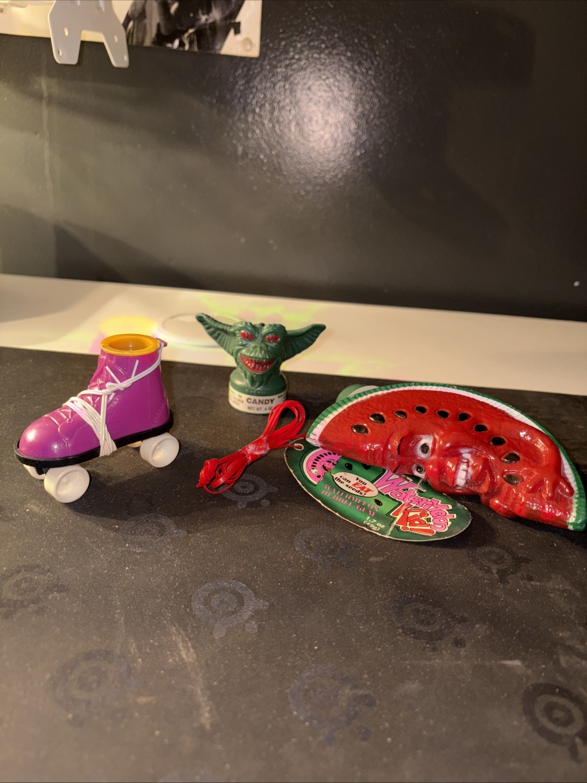 VTG 1994 Creative Confections WATERMELON KID Gum/3PC LOT/Goblin-Roller Skate VTG 1994 Creative Confections WATERMELON KID Gum/3PC LOT/Goblin-Roller Skate