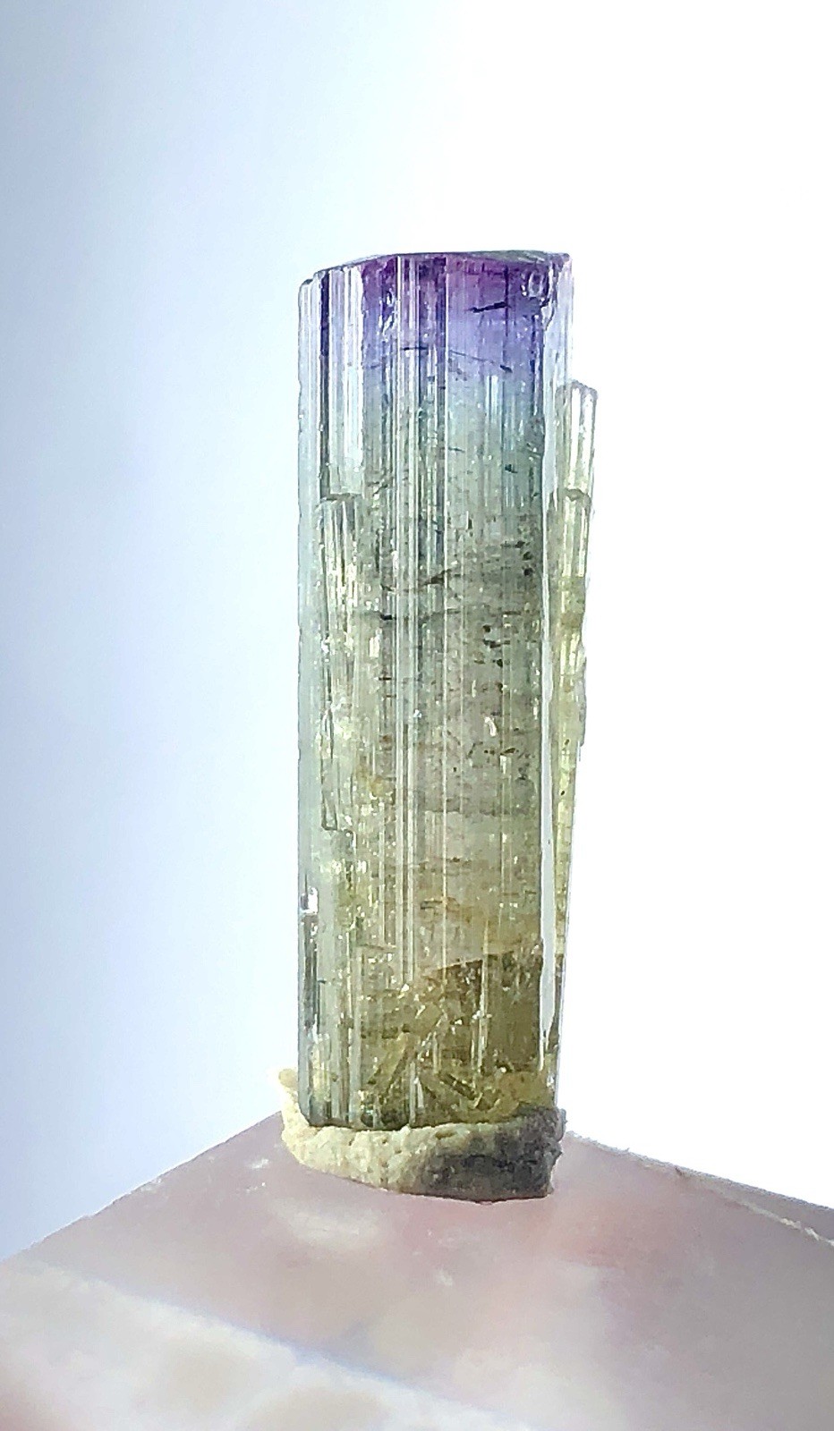 Natural Bi-Color Watermelon Tourmaline Crystal – Stunning From Afghanistan