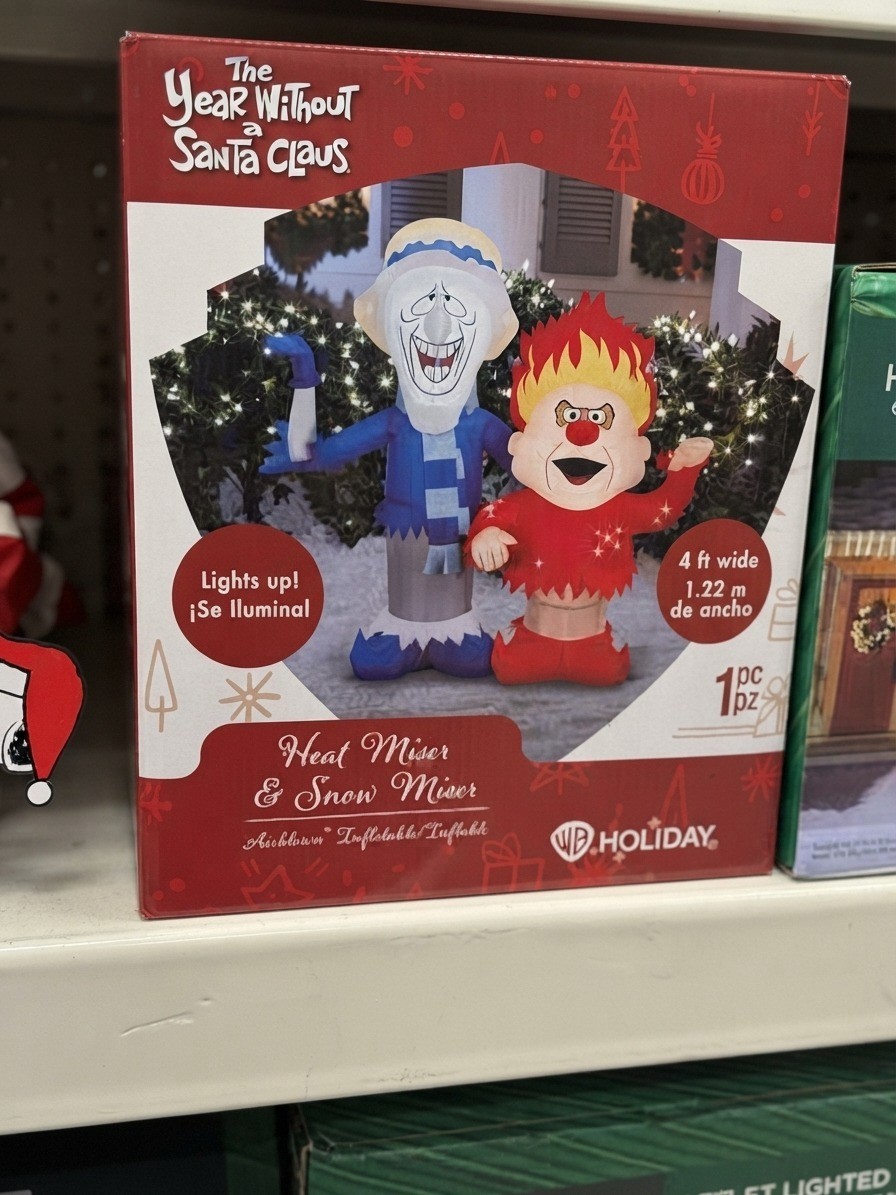 Gemmy Heat Miser Snow Miser 4 FT LED Airblown Christmas Inflatable 8251527