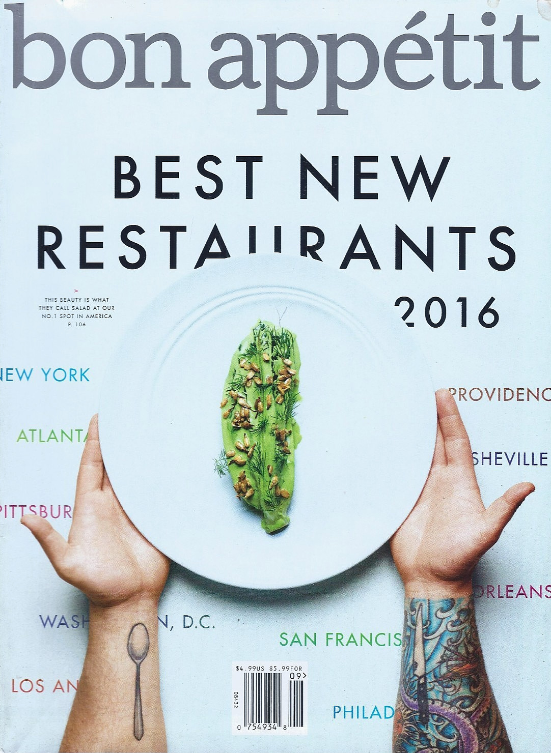 Bon Appetit Magazine Restaurant Issue 2016 Southern Cuisine Filipino Food & More