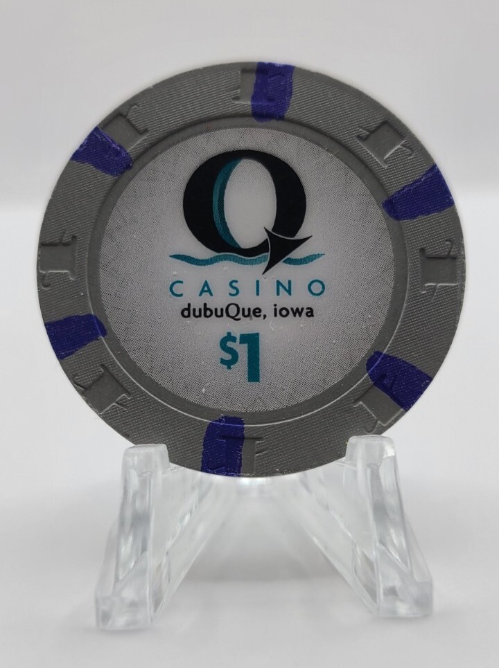 Q Casino  Dubuque Iowa 2017 $1 Chip