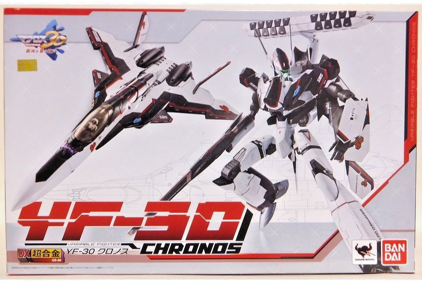 DX Chogokin YF-30 Chronos Macross 30: Voices across the Galaxy Figure NEW Opened