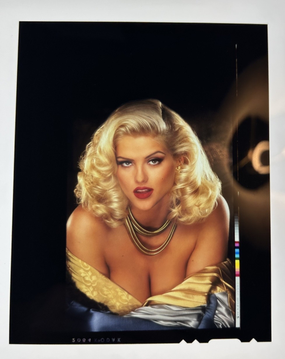 ANNA NICOLE SMITH 4X5 COLOR TRANSPARENCY NEGATIVE RARE PLAYBOY OUTTAKE GLAMOUR ANNA NICOLE SMITH 4X5 COLOR TRANSPARENCY NEGATIVE RARE PLAYBOY OUTTAKE GLAMOUR
