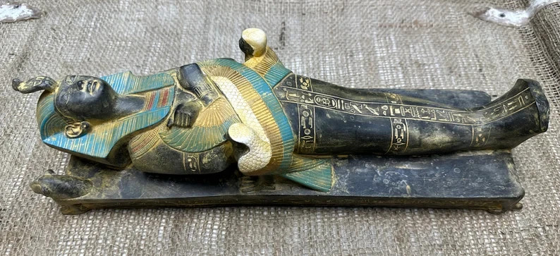 Tutankhamun Rare Pharaonic shrine : Authentic Ancient Egyptian Artifact 1334 BC Tutankhamun Rare Pharaonic shrine : Authentic Ancient Egyptian Artifact 1334 BC