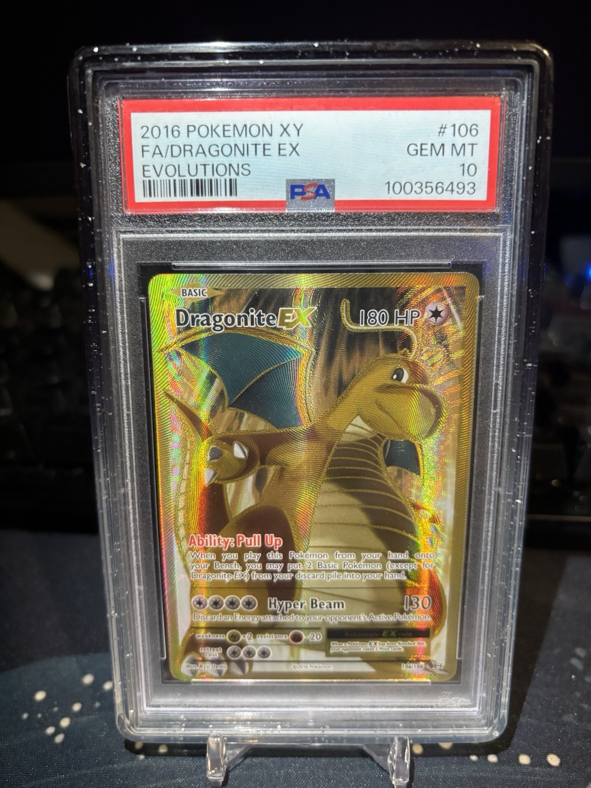 2016 Pokemon XY #106 Dragonite EX XY Evolutions English 2016 Pokemon XY #106 Dragonite EX XY Evolutions English
