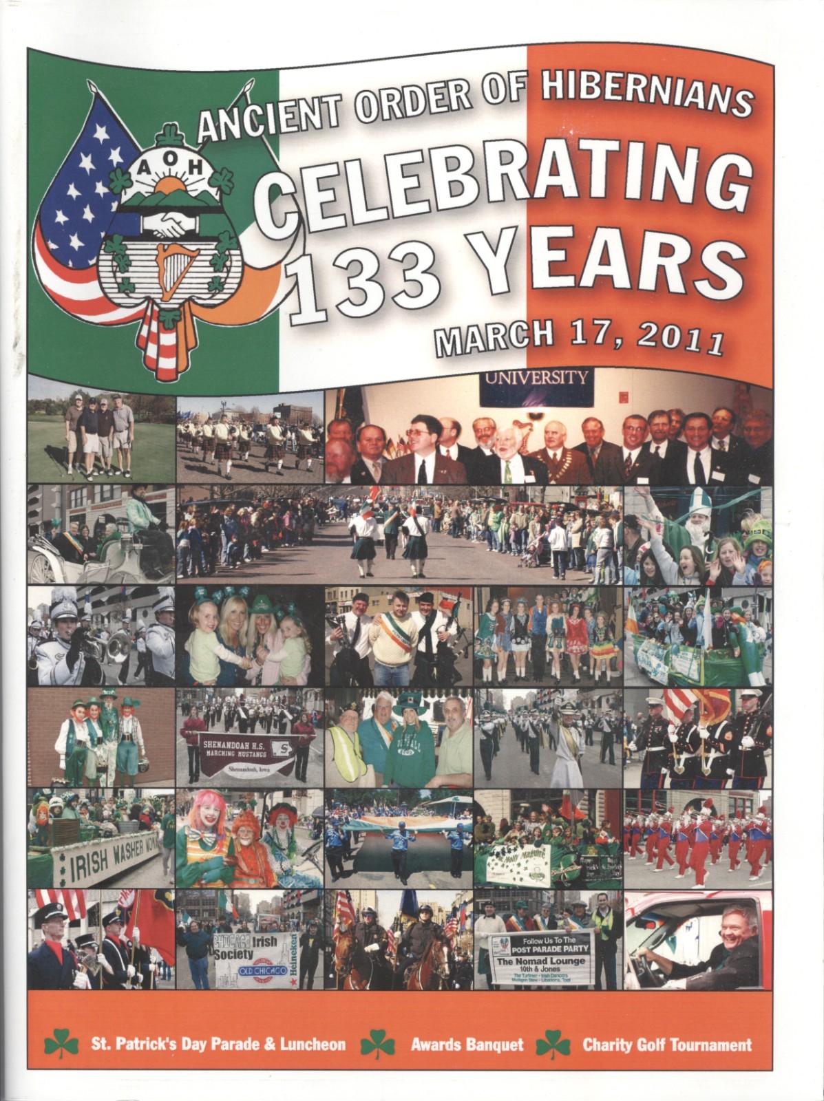 2011 Father Flanagan Ancient Order of Hibernians Parade & Luncheon Program