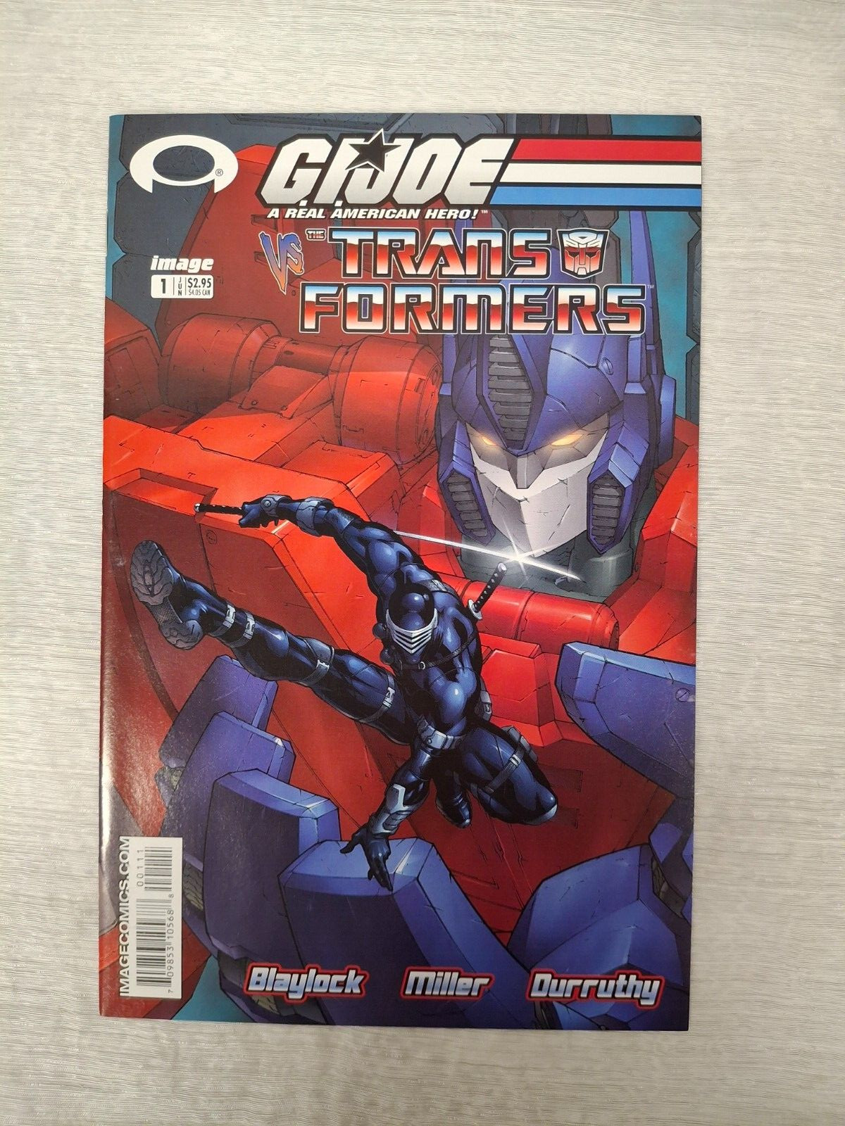 G.I. Joe Vs. The Transformers #1 (Image Comics Malibu Comics June 2003)
