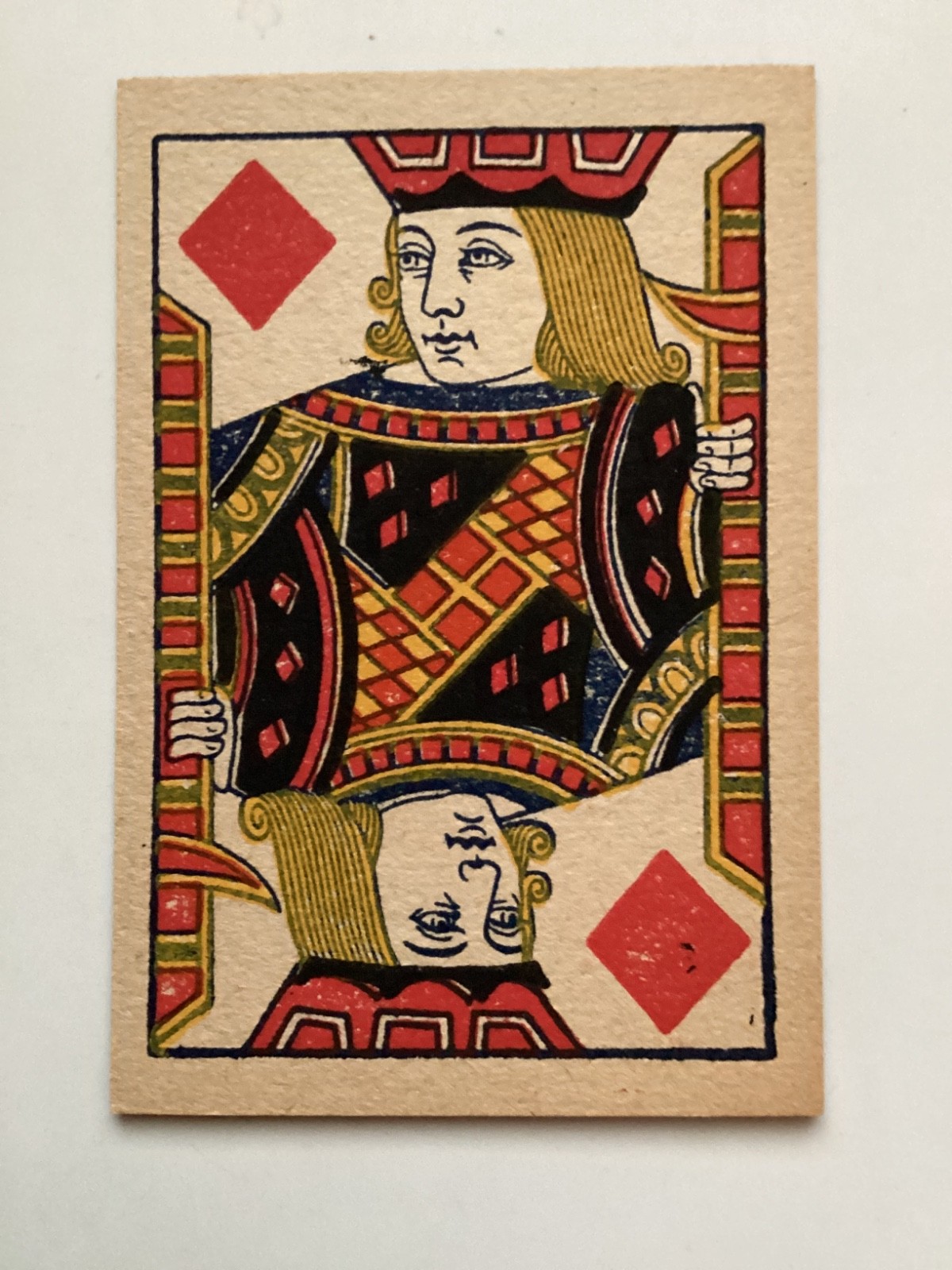 (1) Antique “GREAT MOGUL” Playing Card, c.1865-1880 (J of D)